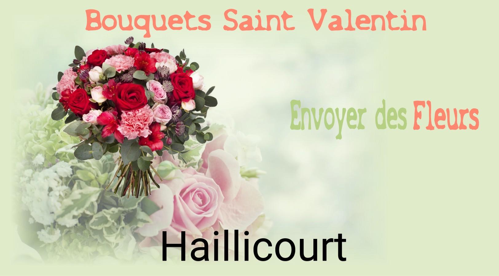 Roses de Saint-Valentin livrées à Haillicourt